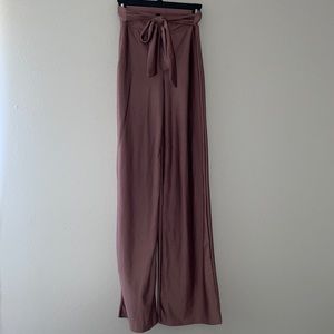 Windsor Wide Leg Tie Pant